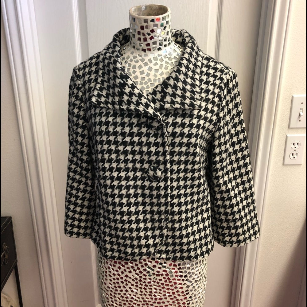 Banana Republic Houndstooth Coat